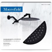 Wholesale - 10" NOIR BLACK RAINFALL SHOWER HEAD, UPC: 092903948152